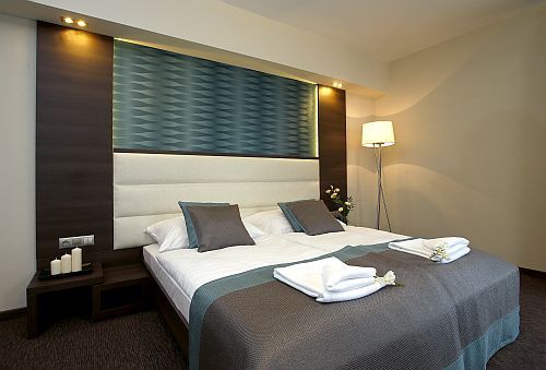 Doppelzimmer in Hotel Villa Volgy - Wellness Hotel in Eger in Ungarn