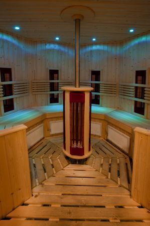 Infrasauna im Hotel Aquaworld Budapest - Wellness Wochenende in Hauptstadt von Ungarn 