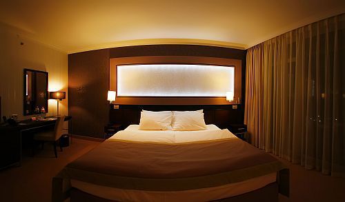 Doppelzimmer - Wellneshotel Aquaworld Resort Budapest - romantisches Hotel