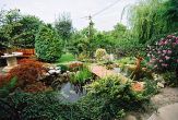 Wunderschönes Englischer Garten in Eger - Panorama Pension Eger