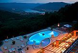 Wellness Urlaub im Hotel Silvanus in Visegrad romantisches Außenbecken